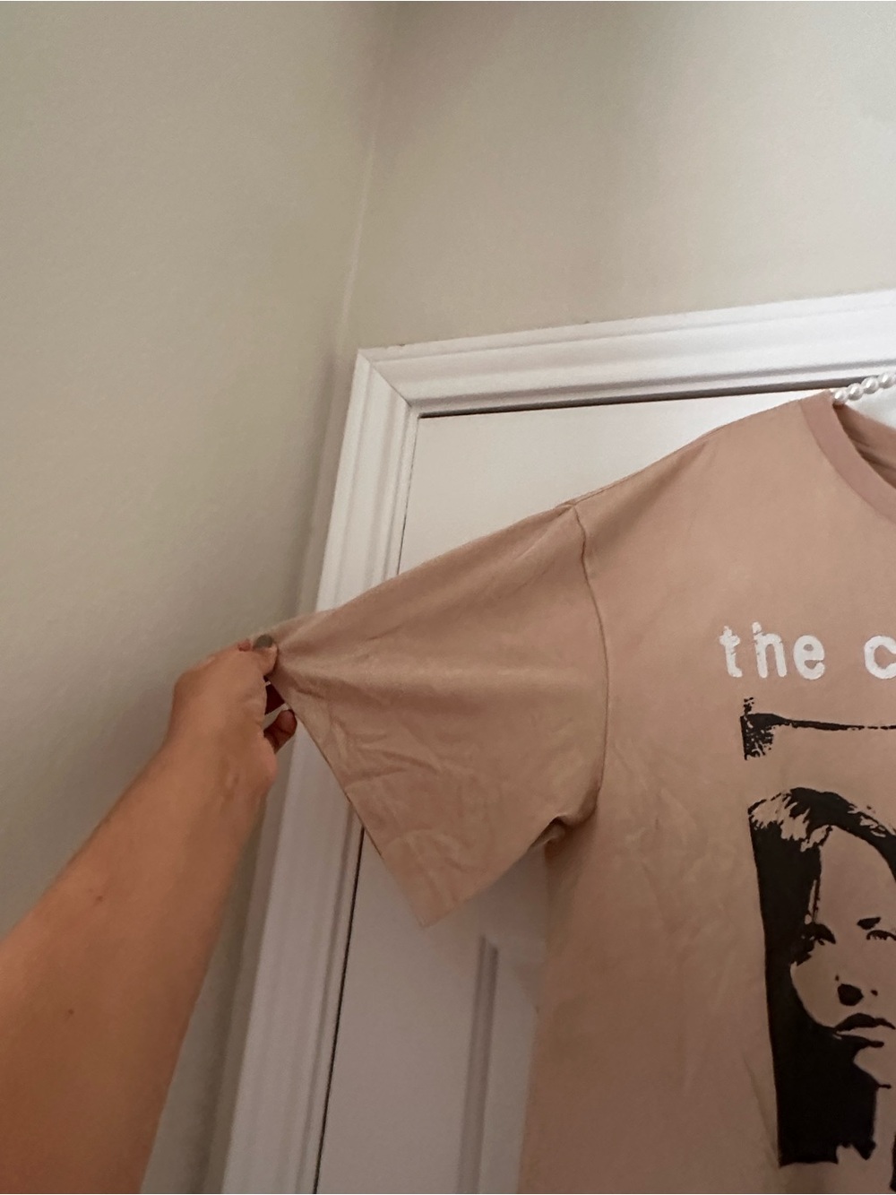 Hybrid Apparel The Cranberries Cropped Brown Band Tee - Picture 2 of 4